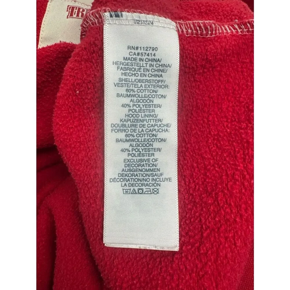 True Religion Buddha Zip Hoodie Red Men’s XL
